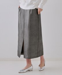 OPAQUE.CLIP | ラメナロースカート【洗濯機洗い可】(スカート)