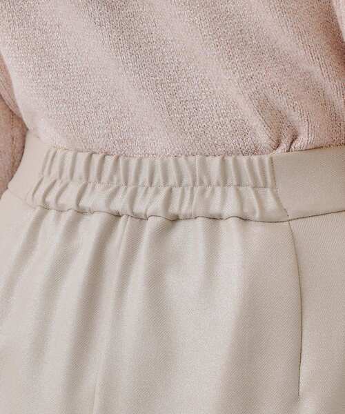 OPAQUE.CLIP（オペークドットクリップ）の「ラメナロースカート【洗濯機洗い可】（スカート・レディース・ベージュ系9/ブラック系5・38/40/42）」の15枚目の写真