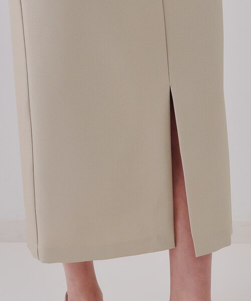 OPAQUE.CLIP（オペークドットクリップ）の「ラメナロースカート【洗濯機洗い可】（スカート・レディース・ベージュ系9/ブラック系5・38/40/42）」の13枚目の写真