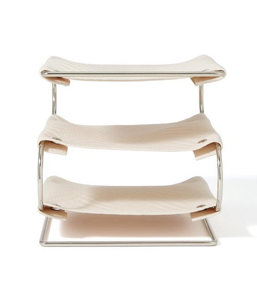 Francfranc（フランフラン）の「キルティング トレイ3段 アイボリー（ステーショナリー・レディース・アイボリー・FREE）」の3枚目の写真