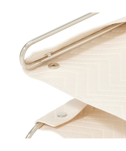 Francfranc（フランフラン）の「キルティング トレイ3段 アイボリー（ステーショナリー・レディース・アイボリー・FREE）」の6枚目の写真