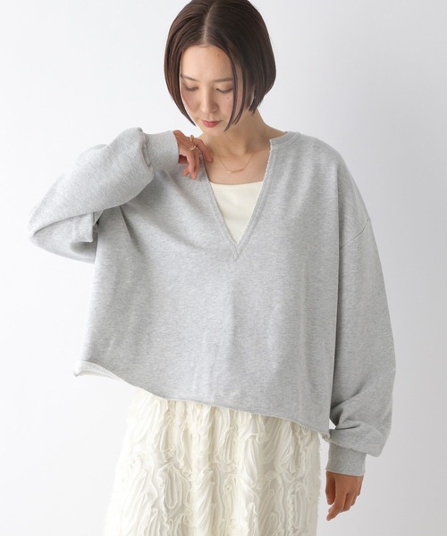 セール】深Vネックプルオーバー 289456（Tシャツ/カットソー