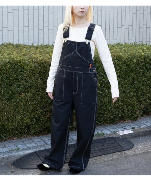 サロペット・オーバーオール・オールインワン 6 ROKU BEAUTY&YOUTH x UNIVERSAL OVERALL UNIVERSAL OVERALL オーバーオール サロペット 「UNIVERSAL