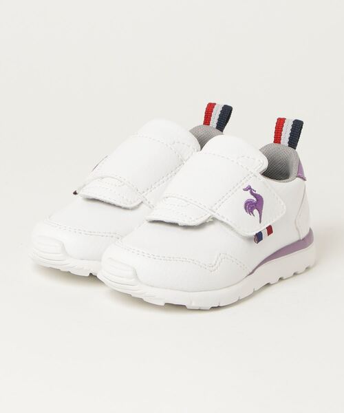 le coq sportif(ルコックスポルティフ)の「ラ セギュール F / LA SEGUR F(スニーカー・キッズ・ホワイト×ブルー/ホワイト×パープル・16.5cm/17.5cm/14.5cm/15.5cm/13.5cm/15.0cm/16.0cm/17.0cm/18.0cm/14.0cm/13.0cm)」の11枚目の写真