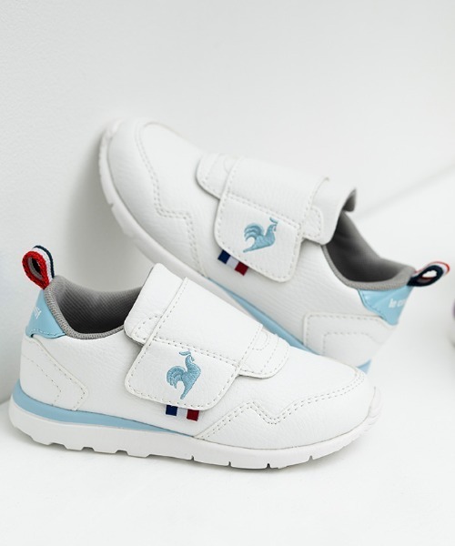 le coq sportif(ルコックスポルティフ)の「ラ セギュール F / LA SEGUR F(スニーカー・キッズ・ホワイト×ブルー/ホワイト×パープル・16.5cm/17.5cm/14.5cm/15.5cm/13.5cm/15.0cm/16.0cm/17.0cm/18.0cm/14.0cm/13.0cm)」の12枚目の写真