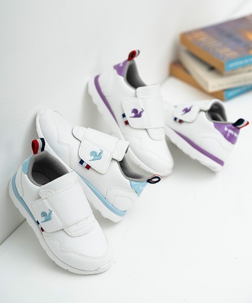 le coq sportif(ルコックスポルティフ)の「ラ セギュール F / LA SEGUR F(スニーカー・キッズ・ホワイト×ブルー/ホワイト×パープル・16.5cm/17.5cm/14.5cm/15.5cm/13.5cm/15.0cm/16.0cm/17.0cm/18.0cm/14.0cm/13.0cm)」の13枚目の写真