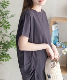 nAvy SARARI 裾タックチュニック
