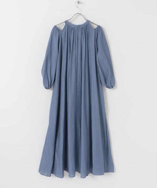 セール】リネンライク2wayオフショルワンピース（ワンピース）｜URBAN