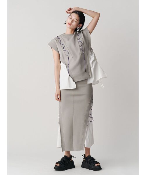 un3d ニット UN3D. アンスリード MULTI COLOR LOOP KT ループニット