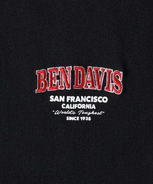 BEN DAVIS(ベンデイビス)の「BEN DAVIS(ベンデイビス)【キッズ】バックロゴ刺繍長袖Tシャツ(Tシャツ/カットソー・キッズ・ブラック/ホワイト・130/140/150/160)」の19枚目の写真