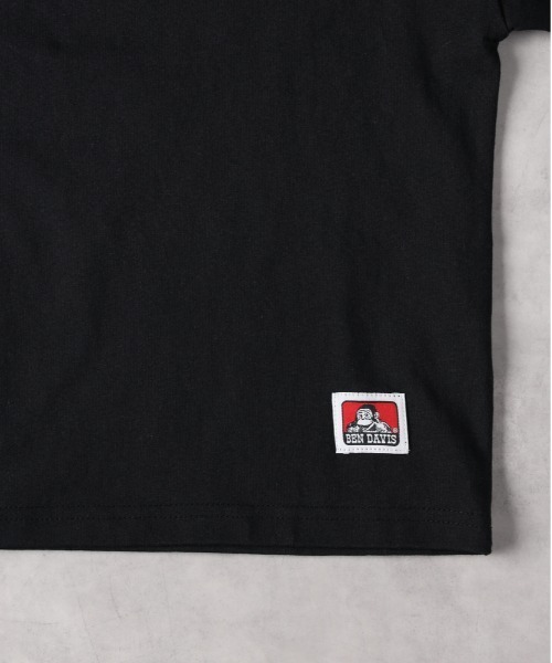 BEN DAVIS（ベンデイビス）の「【店舗で人気】【BEN DAVIS】バックロゴ刺繍長袖Ｔシャツ（Tシャツ/カットソー・キッズ・ホワイト/ブラック・130/140/150/160）」の6枚目の写真
