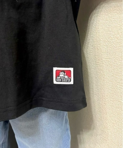 BEN DAVIS（ベンデイビス）の「【店舗で人気】【BEN DAVIS】バックロゴ刺繍長袖Ｔシャツ（Tシャツ/カットソー・キッズ・ホワイト/ブラック・130/140/150/160）」の17枚目の写真