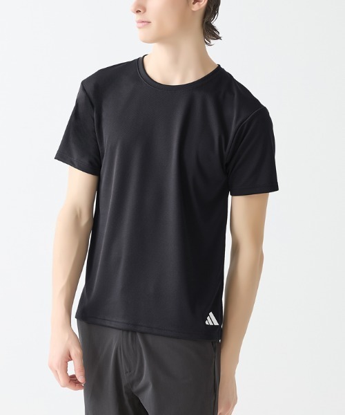 セール】adidas/アディダス クルーネックTシャツ 吸汗速乾