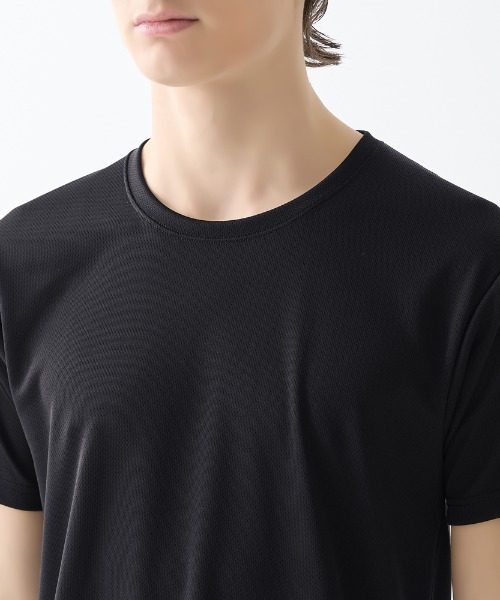 adidas(アディダス)の「adidas/アディダス クルーネックTシャツ 吸汗速乾 メッシュ(インナーウェア/肌着・メンズ・ダークブルー/ホワイト/ブラック・MEDIUM/LARGE/X-LARGE)」の13枚目の写真