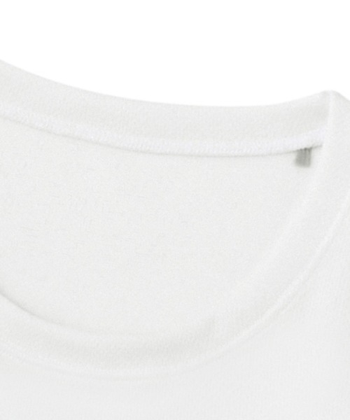 adidas(アディダス)の「adidas/アディダス クルーネックTシャツ 吸汗速乾 メッシュ(インナーウェア/肌着・メンズ・ダークブルー/ホワイト/ブラック・MEDIUM/LARGE/X-LARGE)」の7枚目の写真