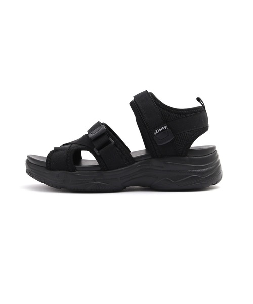 AVIREX(アヴィレックス)の「《直営店限定》TAPE SANDAL/テープサンダル(サンダル・レディース・ブラック/カモフラージュ・25/24/23)」の6枚目の写真