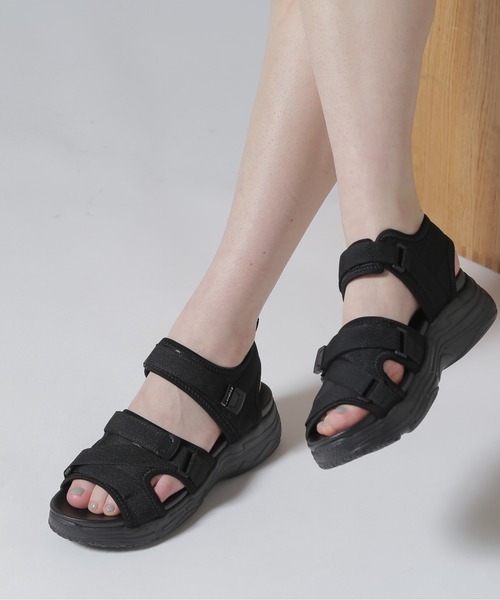AVIREX(アヴィレックス)の「《直営店限定》TAPE SANDAL/テープサンダル(サンダル・レディース・ブラック/カモフラージュ・25/24/23)」の13枚目の写真