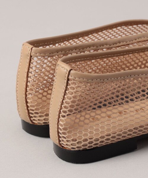 REMME(レメ)の「REMME(レメ)V メッシュフラットシューズ(パンプス・レディース・ブラック/ベージュ・25cm/23cm/23.5cm/24cm)」の7枚目の写真