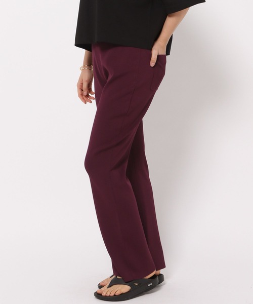 HEREIAM（ヘレイアム）の「【HEREIAM】接触冷感/ハイツイストフレアパンツ（その他パンツ・レディース・ネイビー/レッド/バーガンディー/ブラック・SMALL/MEDIUM）」の22枚目の写真