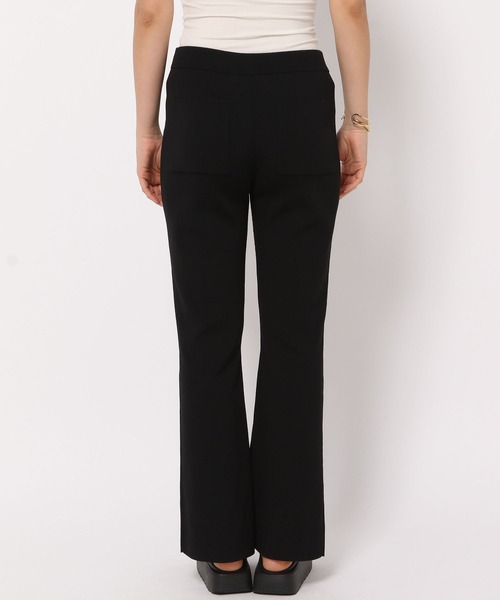 HEREIAM（ヘレイアム）の「【HEREIAM】接触冷感/ハイツイストフレアパンツ（その他パンツ・レディース・ネイビー/レッド/バーガンディー/ブラック・SMALL/MEDIUM）」の16枚目の写真