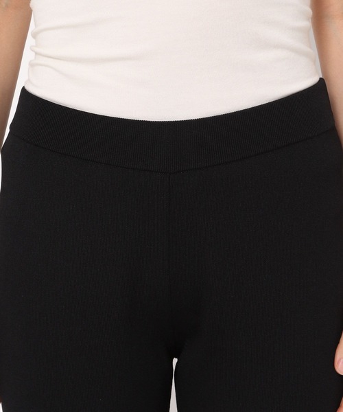 HEREIAM（ヘレイアム）の「【HEREIAM】接触冷感/ハイツイストフレアパンツ（その他パンツ・レディース・ネイビー/レッド/バーガンディー/ブラック・SMALL/MEDIUM）」の7枚目の写真