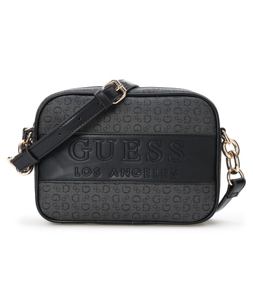 Guess（ゲス）の「DEVLON Camera Crossbody クロスボディバッグ（ショルダーバッグ・レディース・ホワイト/ダークグレー/ライトピンク・ONE SIZE）」の3枚目の写真