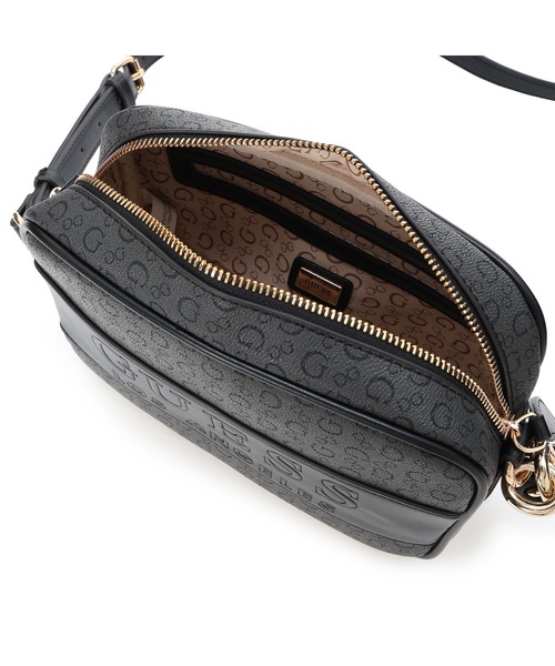 Guess（ゲス）の「DEVLON Camera Crossbody クロスボディバッグ（ショルダーバッグ・レディース・ホワイト/ダークグレー/ライトピンク・ONE SIZE）」の11枚目の写真