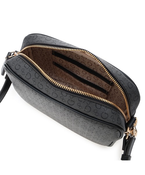 Guess（ゲス）の「DEVLON Camera Crossbody クロスボディバッグ（ショルダーバッグ・レディース・ホワイト/ダークグレー/ライトピンク・ONE SIZE）」の12枚目の写真