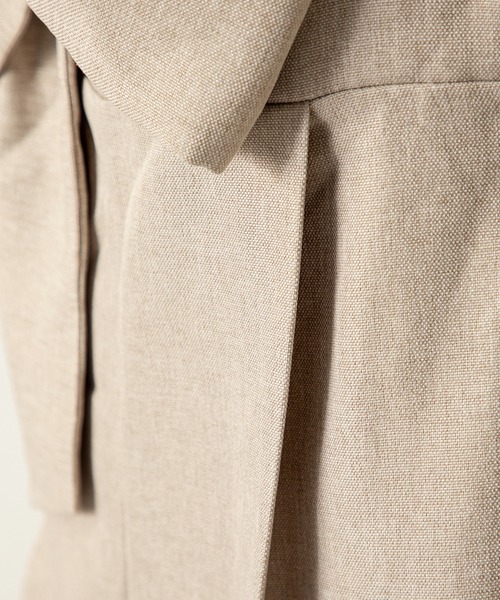 MILLION CARATS(ミリオンカラッツ)の「女性らしさとモード感を兼ね備えたクロスリボンオーバーオール(サロペット/オーバーオール・レディース・サックスブルー/ブラック/ベージュ・FREE)」の10枚目の写真