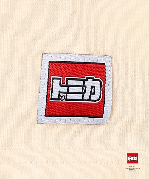 green label relaxing(グリーンレーベルリラクシング)の「【別注】<TOMICA>リンガー Tシャツ / キッズ 100cm-120cm(Tシャツ/カットソー・キッズ・ネイビー/ライラック/ナチュラル・100cm/110cm/120cm)」の6枚目の写真