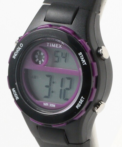 TIMEX（タイメックス）の「TIMEX / キッズ デジタル（デジタル腕時計・レディース・ブラック/ピンク・ONE SIZE）」の3枚目の写真