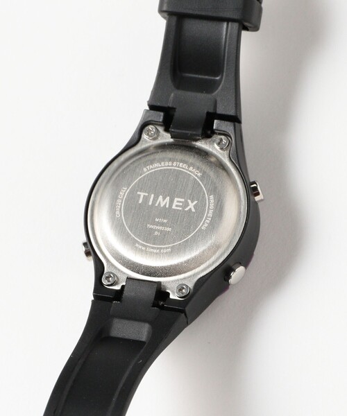 TIMEX（タイメックス）の「TIMEX / キッズ デジタル（デジタル腕時計・レディース・ブラック/ピンク・ONE SIZE）」の4枚目の写真
