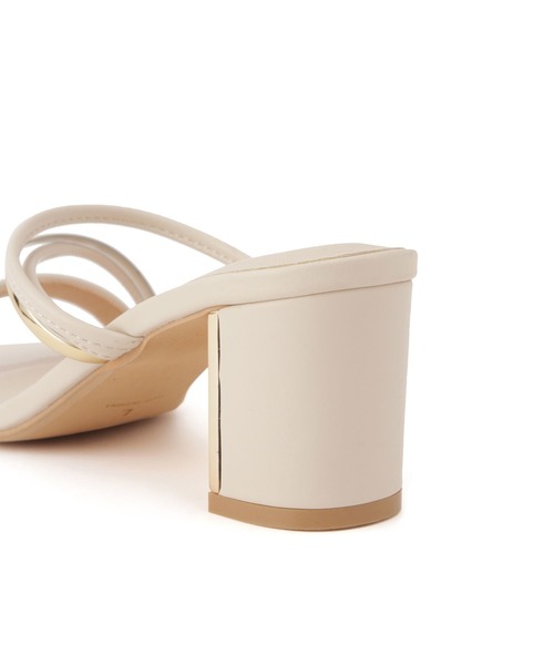 Juze（ジュゼ）の「メタルヒールサンダル（サンダル・レディース・オフホワイト/ブラック・S/M/L）」の11枚目の写真