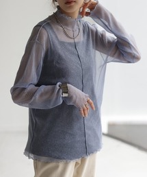 HUG.U(ハグユー)のラメメロウシアートップス(その他トップス)