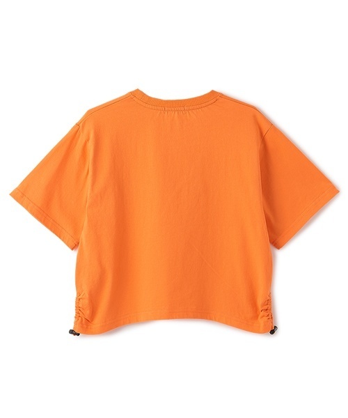 X-girl Stages（エックスガールステージス）の「グラフィティロゴペイント半袖Tシャツ（Tシャツ/カットソー・キッズ・オフホワイト/ブラック/オレンジ・140cm/120cm/130cm/90cm/100cm/110cm）」の7枚目の写真