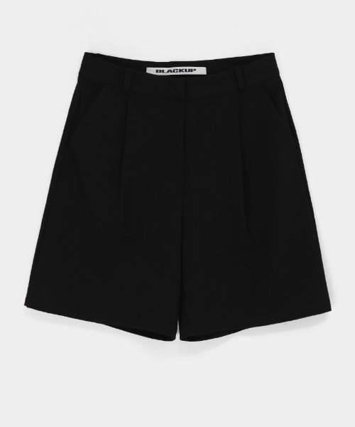 BLACKUP（ブラックアップ）の「[MADE] ドミニクワンタックバミューダスラックス（スラックス・レディース・ブラック/チャコール・SMALL/MEDIUM/LARGE）」の19枚目の写真