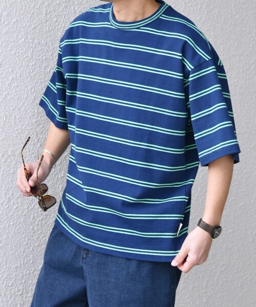 JEAN NASSAUS  90's ヴィンテージ レディース、ボーダー カットソー ワンポイントボーダーTシャツ[商品：PN24SS-032-2] - PUNYUS Online