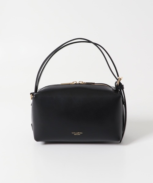 VIOLAd'ORO(ヴィオラドーロ)の「VIOLAd’ORO VOGUE V-1566(ハンドバッグ・レディース・オフホワイト/ブラック・ONE)」の5枚目の写真