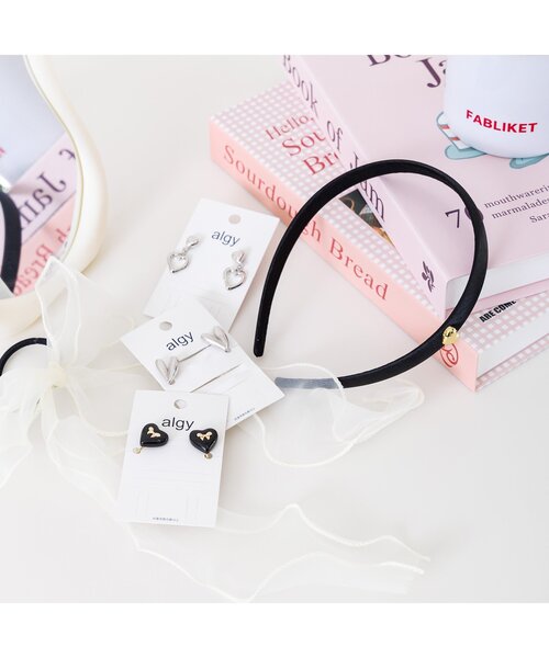 algy（アルジー）の「ミニハートイヤリング（その他雑貨・キッズ・シルバー・FREE）」の4枚目の写真