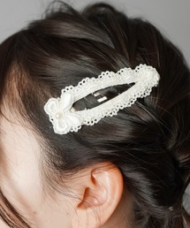 SPINNS | レースパッチンピン/ヘアピン/リボンフリル/NEO森ガール(ヘアピン)