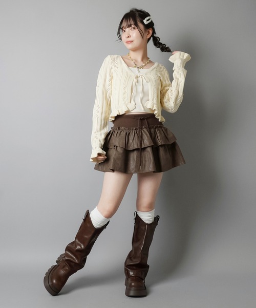 SPINNS（スピンズ）の「レースパッチンピン/ヘアピン/リボンフリル/NEO森ガール（ヘアピン・レディース・ホワイト・ONESIZE）」の5枚目の写真