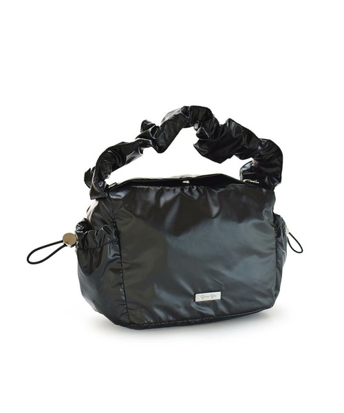 BarcosBlue(バルコスブルー)の「【BarcosBlue/バルコスブルー】ハンドルデザイン軽量2wayハンドバッグ(ハンドバッグ・レディース・ゴールド/シルバー/ブラック・ONE SIZE)」の9枚目の写真