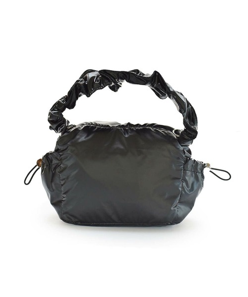 BarcosBlue(バルコスブルー)の「【BarcosBlue/バルコスブルー】ハンドルデザイン軽量2wayハンドバッグ(ハンドバッグ・レディース・ゴールド/シルバー/ブラック・ONE SIZE)」の10枚目の写真
