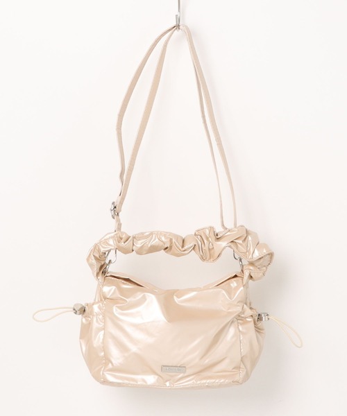 BarcosBlue(バルコスブルー)の「【BarcosBlue/バルコスブルー】ハンドルデザイン軽量2wayハンドバッグ(ハンドバッグ・レディース・ゴールド/シルバー/ブラック・ONE SIZE)」の19枚目の写真