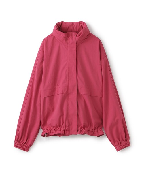 ECOALF(エコアルフ)の「ACT ECOTTON ショートジャケット 【日本限定】(ブルゾン・レディース・グリーン系その他3/ピンク/ブラック・FREE)」の1枚目の写真