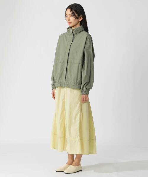 ECOALF(エコアルフ)の「ACT ECOTTON ショートジャケット 【日本限定】(ブルゾン・レディース・グリーン系その他3/ピンク/ブラック・FREE)」の6枚目の写真