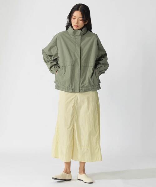 ECOALF(エコアルフ)の「ACT ECOTTON ショートジャケット 【日本限定】(ブルゾン・レディース・グリーン系その他3/ピンク/ブラック・FREE)」の7枚目の写真