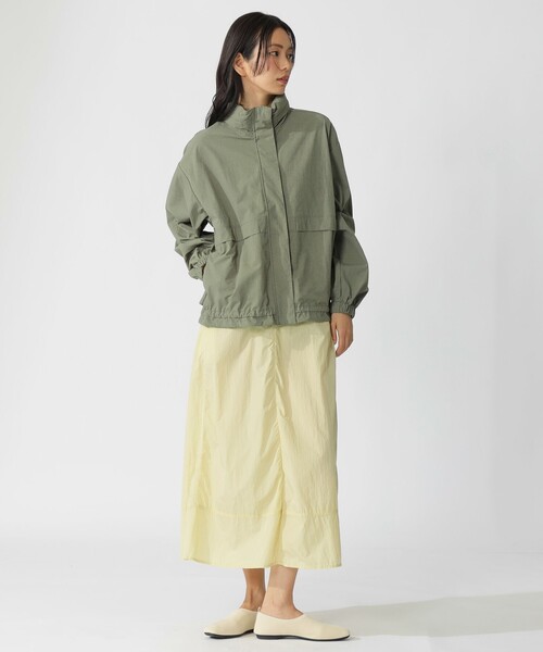 ECOALF(エコアルフ)の「ACT ECOTTON ショートジャケット 【日本限定】(ブルゾン・レディース・グリーン系その他3/ピンク/ブラック・FREE)」の8枚目の写真