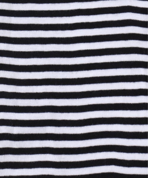 WC(ダブル シー)の「ボーダーワンショルT(Tシャツ/カットソー・レディース・ブラック/レッド・FREE)」の5枚目の写真