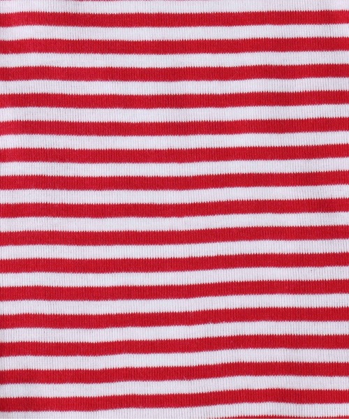 WC(ダブル シー)の「ボーダーワンショルT(Tシャツ/カットソー・レディース・ブラック/レッド・FREE)」の4枚目の写真